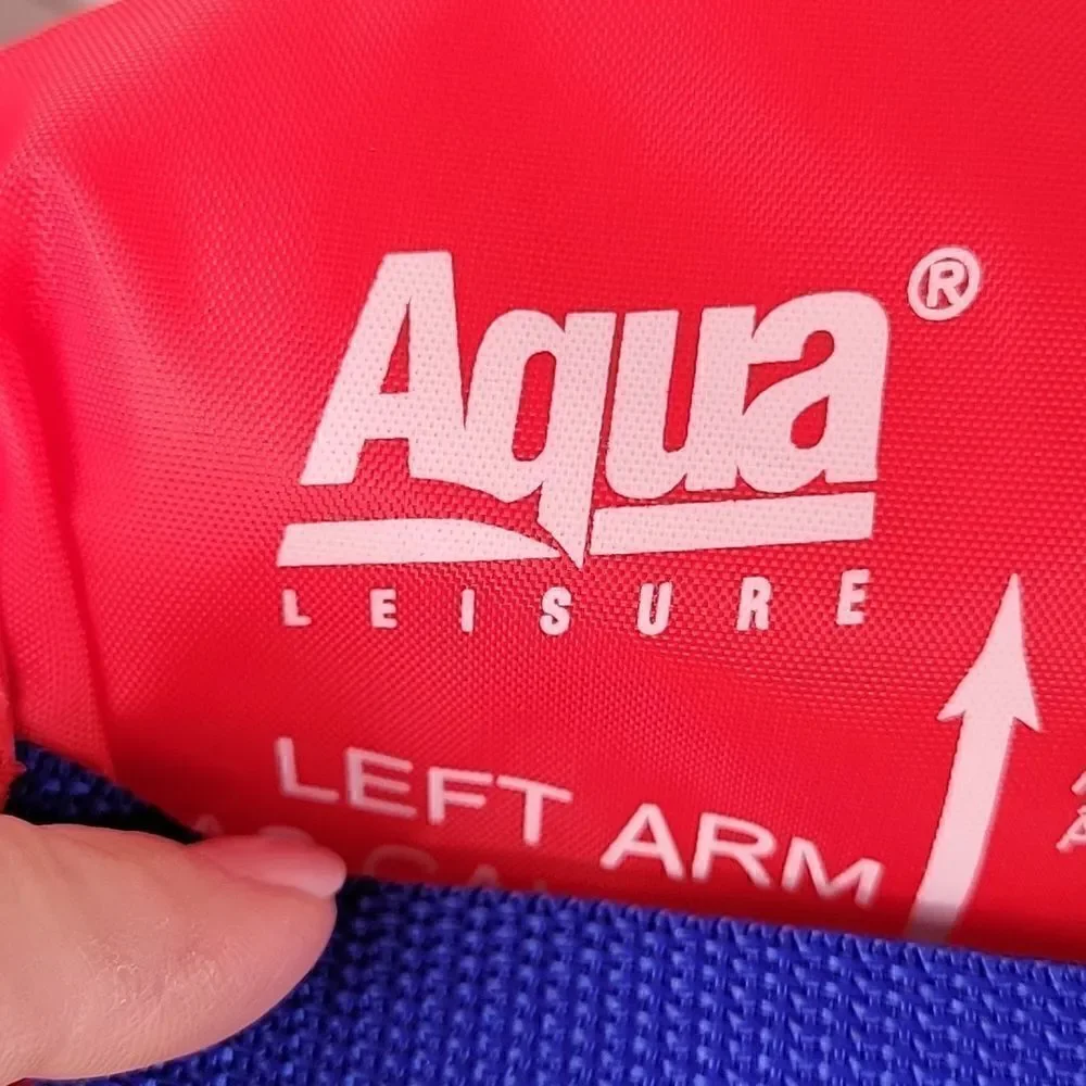 Aqua Leisure. Arm Floaties. Size 4-6yrs. Max 50 pounds. EUC